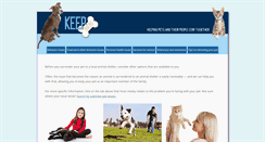 Desktop Screenshot of keepyourpet.com